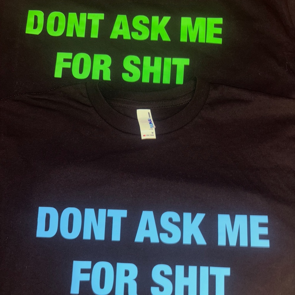 Black and Green Short Sleeve Tees Bold Statement